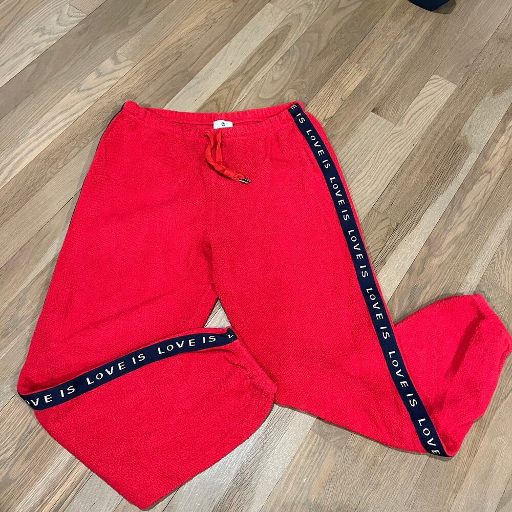 Sundry Love is Boyfriend Sweatpant in Holly - Size Large